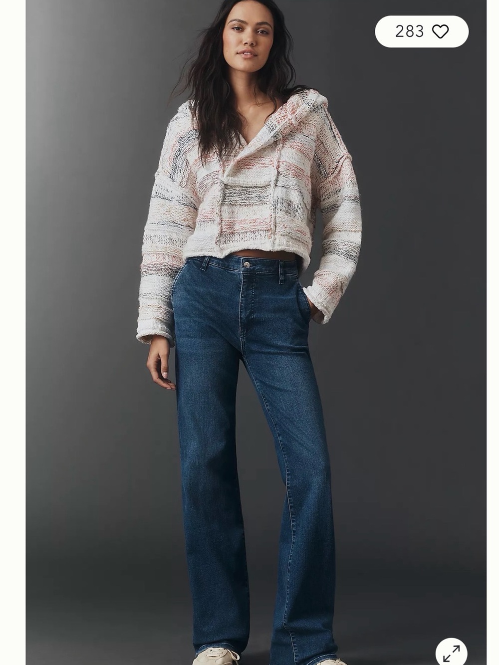 Frame Denim Straight Leg Jeans in Classic Blue Wash